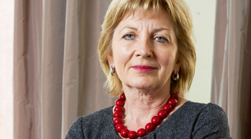 Konkurences padomes vadītāja Skaidrīte Ābrama.
